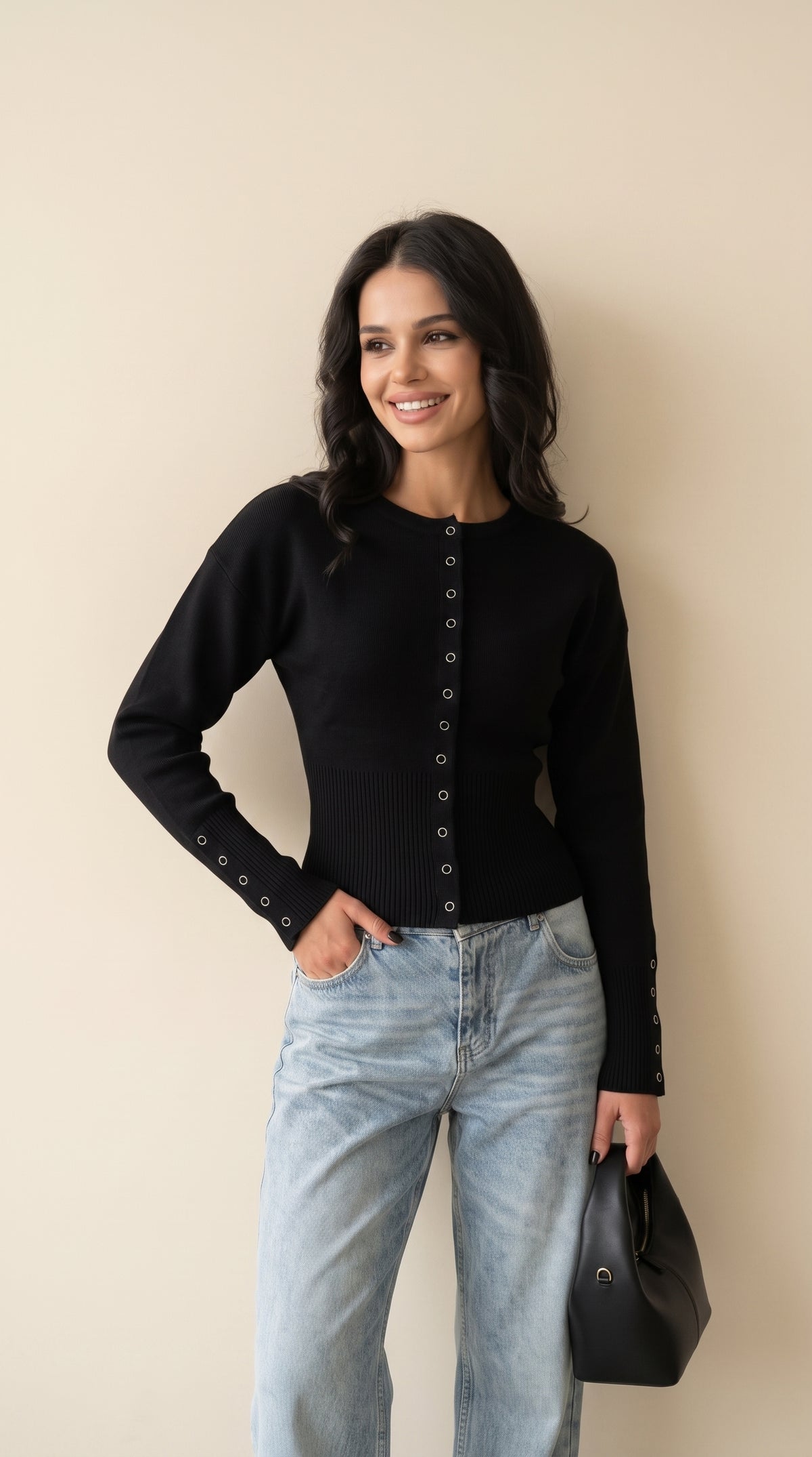 French Style Knitted Cardigan