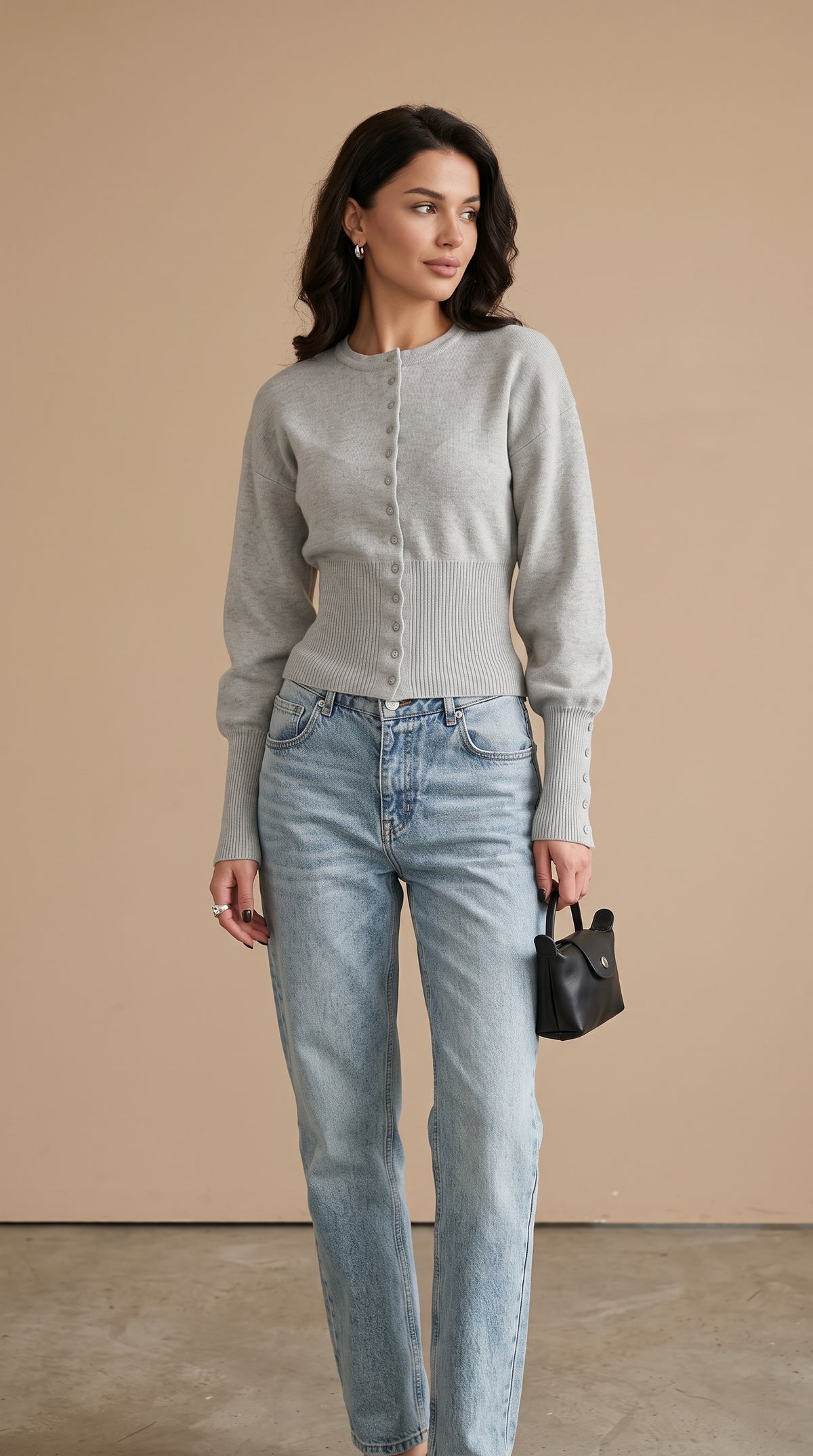 French Style Knitted Cardigan