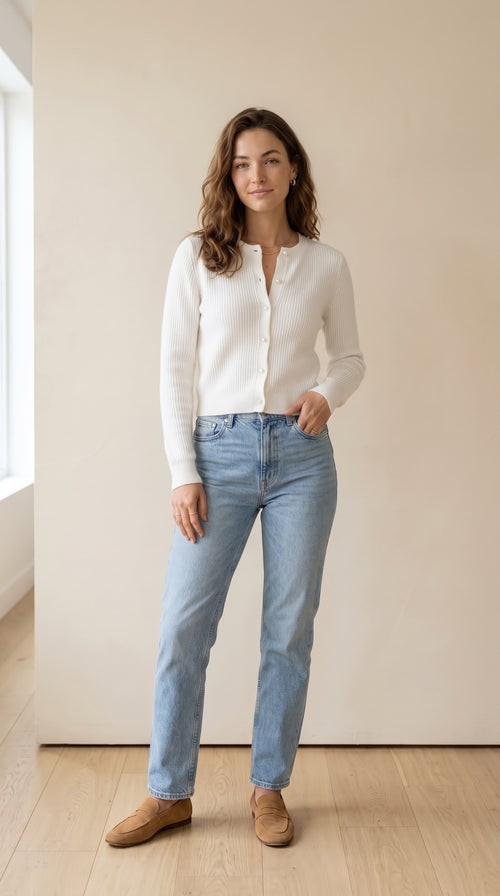 French Style Knitted Cardigan