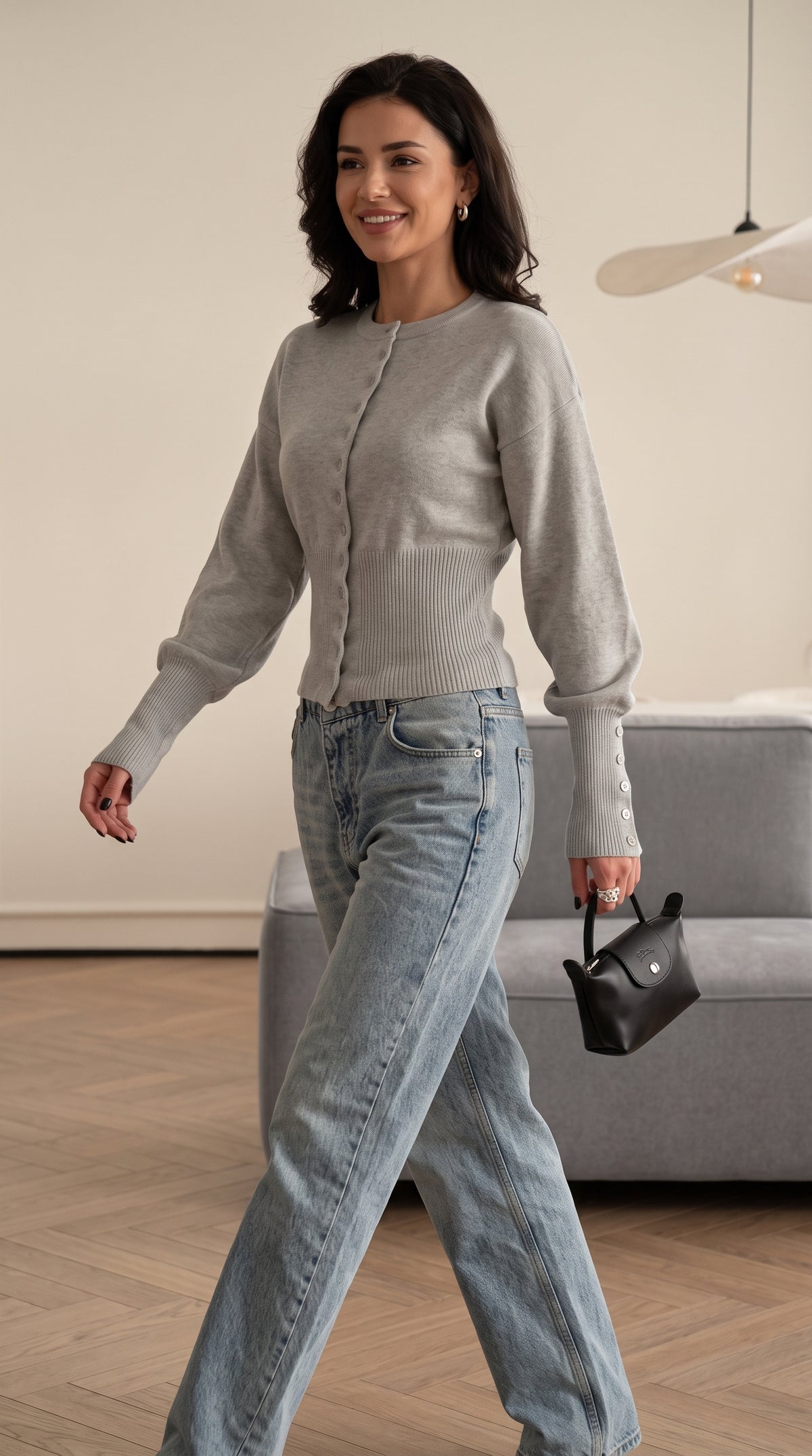 French Style Knitted Cardigan
