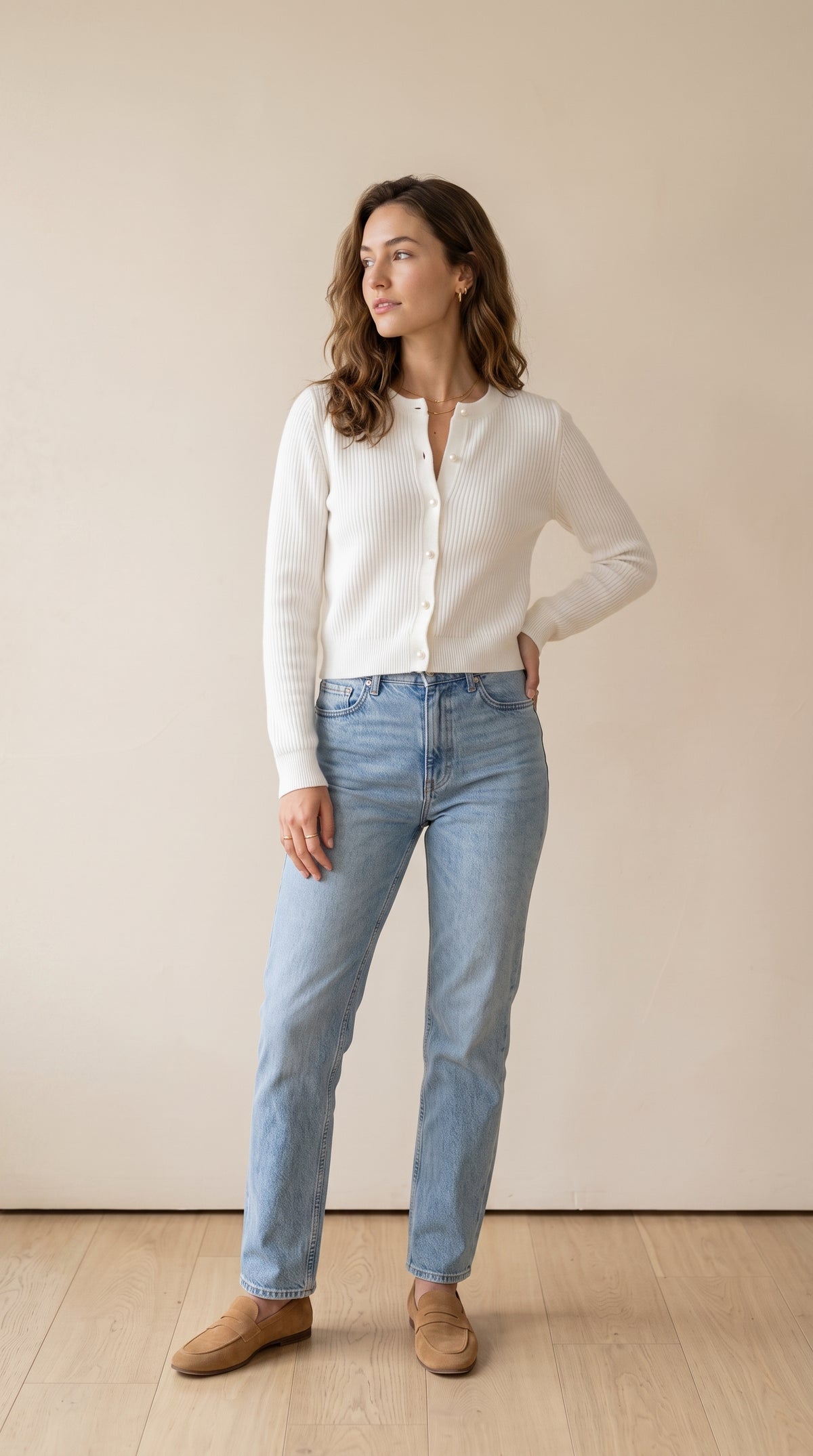 French Style Knitted Cardigan