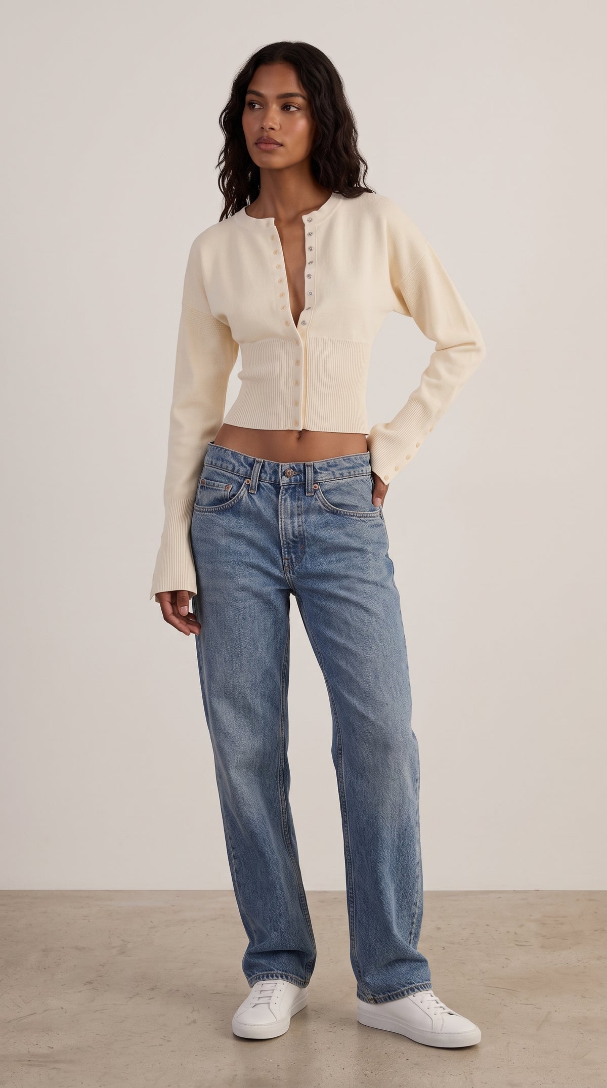 French Style Knitted Cardigan